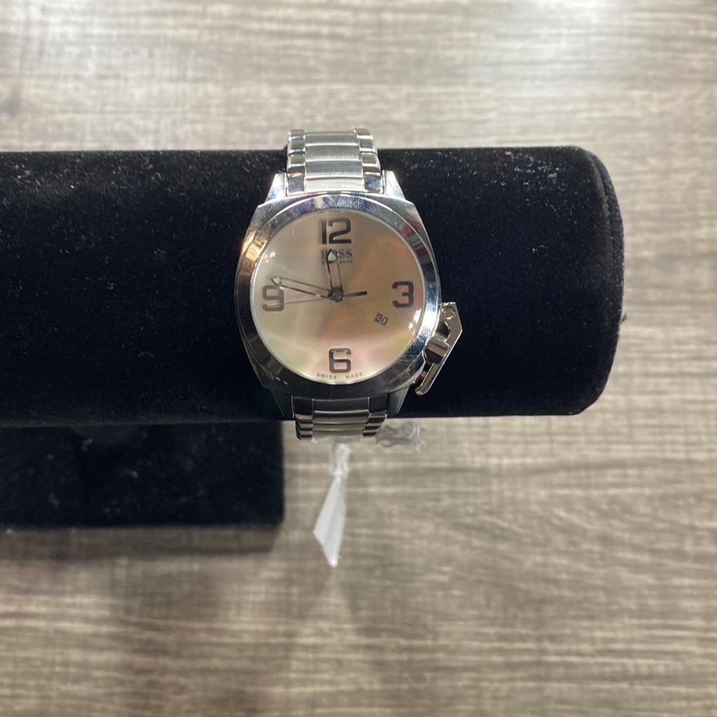 Hugo Boss Mother Of Pearl Iridescent Dial Watch